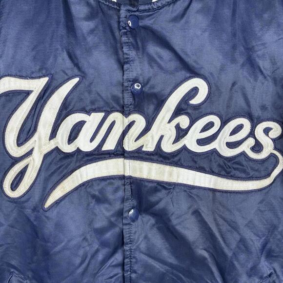 Vintage Starter New York Yankees Jacket Men’s XL World Series 1998 Patch RARE - Picture 2 of 13
